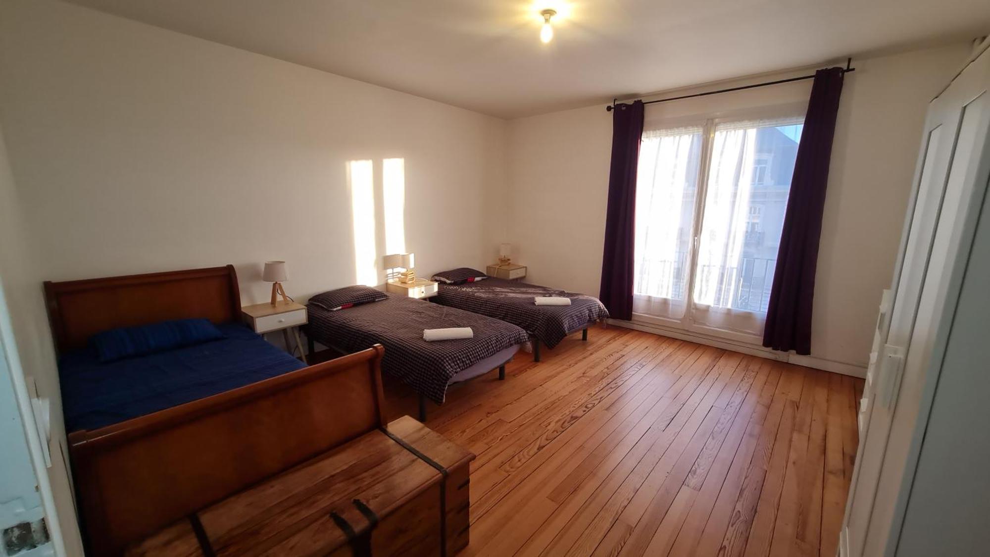 Appartement 83 M2, 4 Lits , 5 Pers, 100 M De La Gare, Confortable Et Lumineux لو هافر المظهر الخارجي الصورة